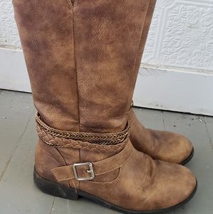 Girls justice boots